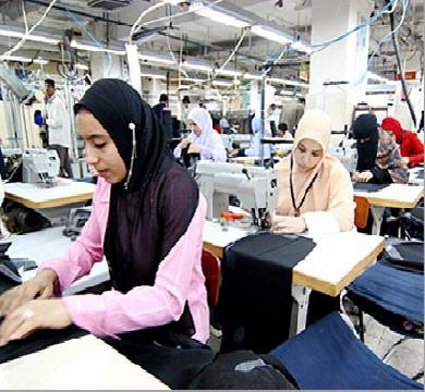 صادرات مصر من الملابس الجاهزة ترتفع الي 2.048 مليار في 9 أشهر